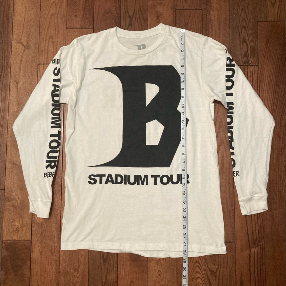Justin Beiber Stadium Tour Long Sleeve - Medium